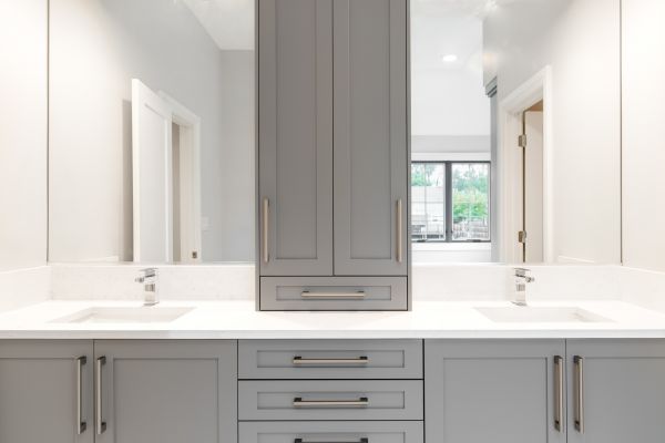 Bathroom Cabinet Refacing in San Antonio