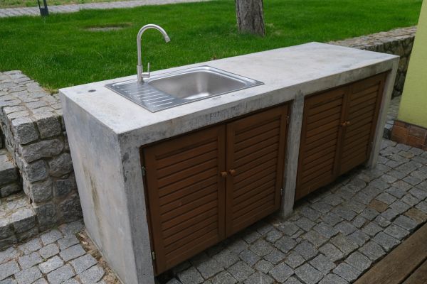 Exterior Cabinet Installation in San Antonio