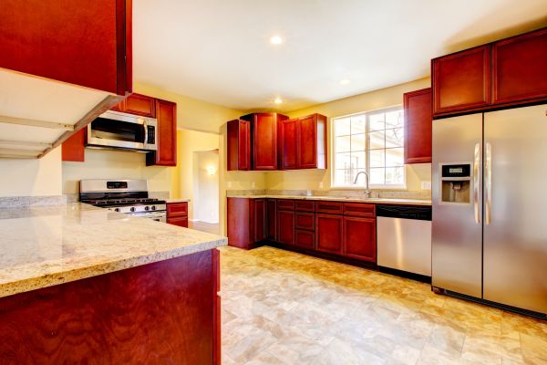 Cherry Kitchen Cabinet Service in San Antonio