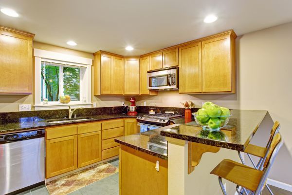 Maple Kitchen Cabinet Service in San Antonio